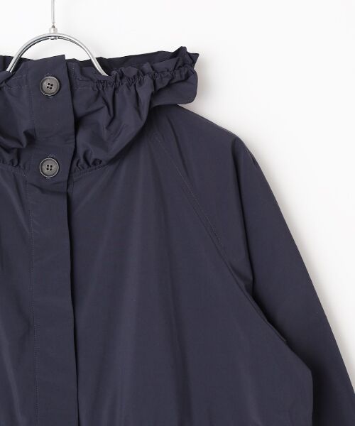 Harriss / ハリス その他アウター | ギャザースタンドカラーロングコート | 詳細2