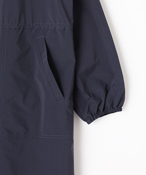Harriss / ハリス その他アウター | ギャザースタンドカラーロングコート | 詳細3