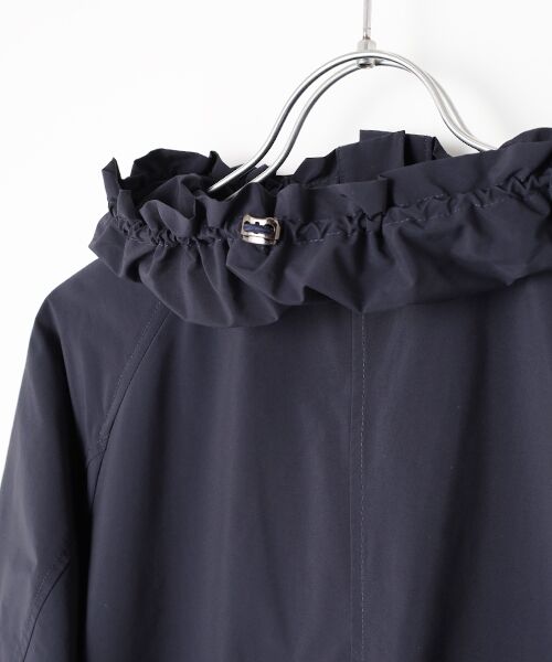 Harriss / ハリス その他アウター | ギャザースタンドカラーロングコート | 詳細6