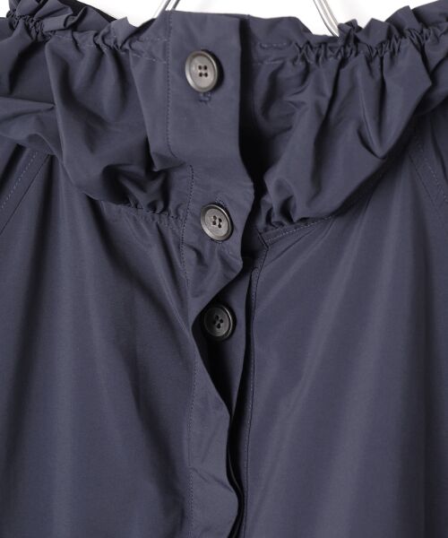 Harriss / ハリス その他アウター | ギャザースタンドカラーロングコート | 詳細8