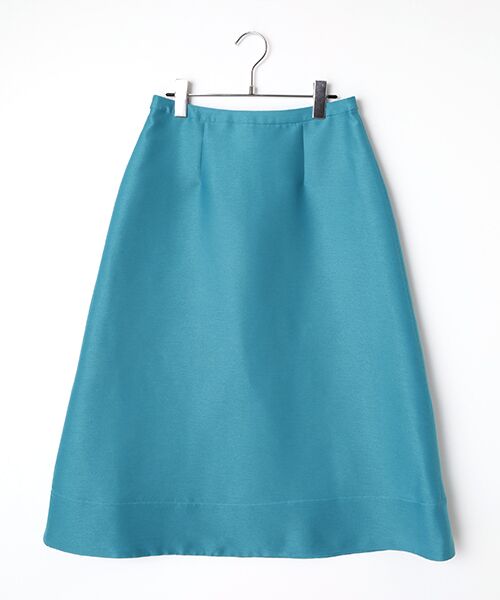 Harriss / ハリス ロング・マキシ丈スカート | Aラインスカート（サックスブルー）