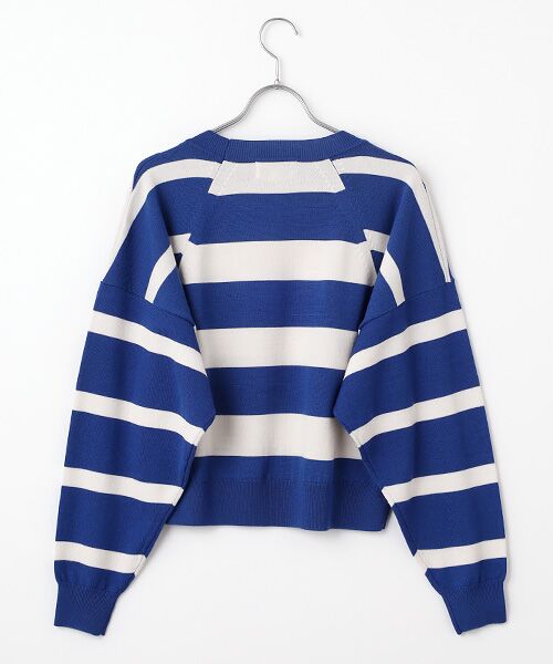 Harriss / ハリス ニット・セーター | ボーダーニットプルオーバー | 詳細1