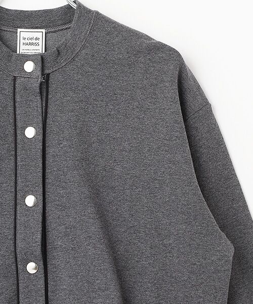 Harriss / ハリス カーディガン・ボレロ | パイピングクルーカーディガン | 詳細2