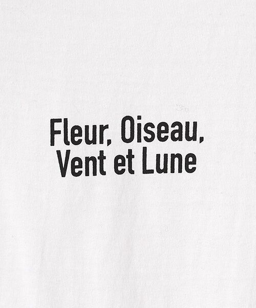 Harriss / ハリス Tシャツ | Fleurプリント | 詳細1