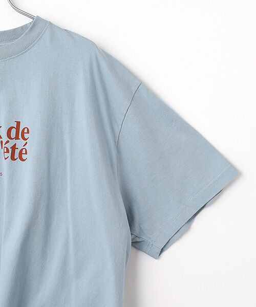 Harriss / ハリス Tシャツ | Voeux de Fin d'eteプリント | 詳細2