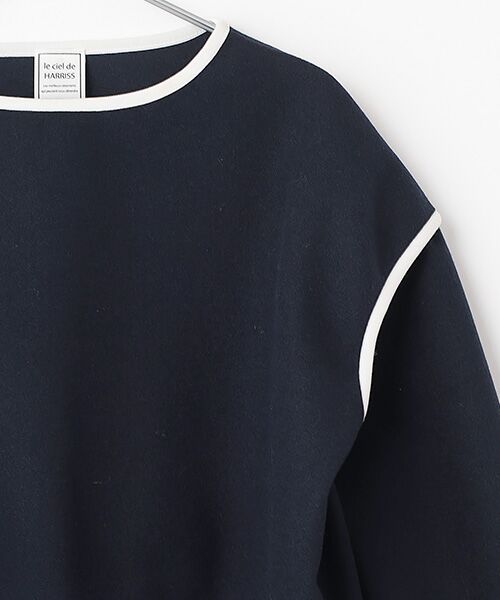 Harriss / ハリス カットソー | カラーパイピングトップ | 詳細2