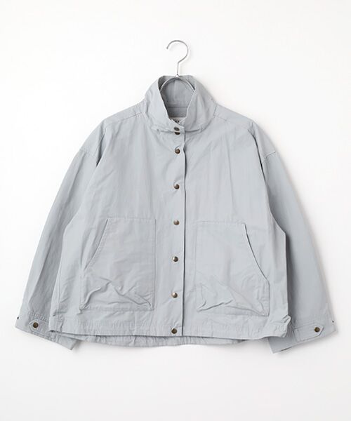 Harriss / ハリス ブルゾン | スタンドジャケット（サックスブルー）