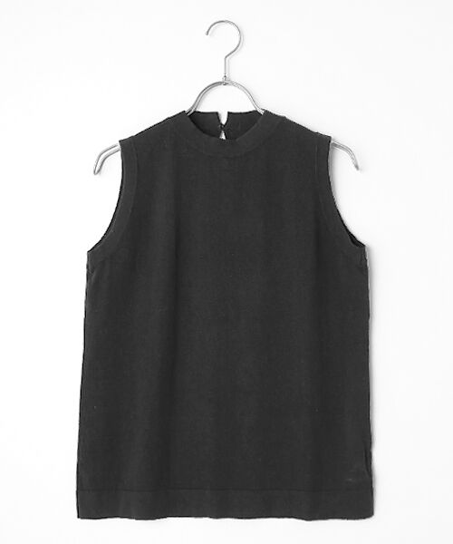 Harriss / ハリス ニット・セーター | インナーノースリーブ（ブラック）