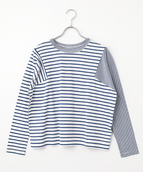 Harriss / ハリス カットソー | ボーダーカットソー（ブルー）