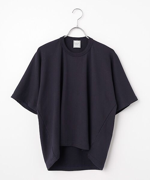 Harriss / ハリス カットソー | 1ピースパターンTシャツ（ネイビーブルー）