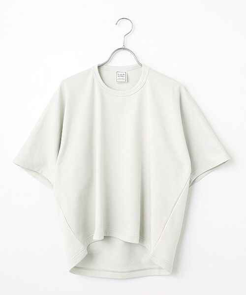 Harriss / ハリス カットソー | 1ピースパターンTシャツ（ライトグレー）