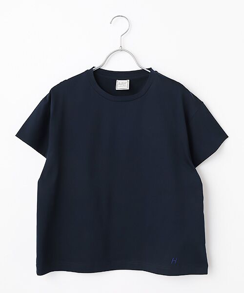 Harriss / ハリス カットソー | ダブルスリーブTシャツ（ネイビーブルー）