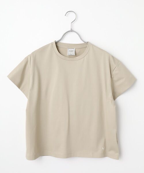 Harriss / ハリス カットソー | ダブルスリーブTシャツ（ベージュ）
