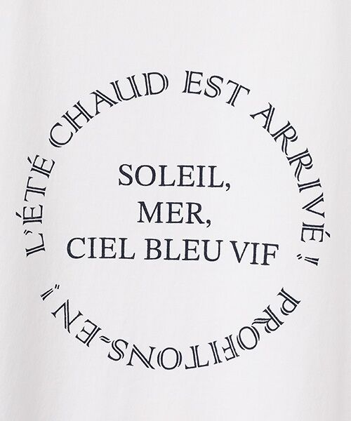 Harriss / ハリス Tシャツ | Soleil, mer〜柄 | 詳細1