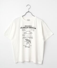 Harriss / ハリス Tシャツ | BALADE DU DIMANCHE柄