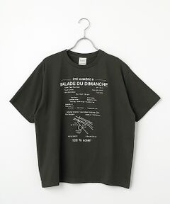 Harriss / ハリス Tシャツ | BALADE DU DIMANCHE柄