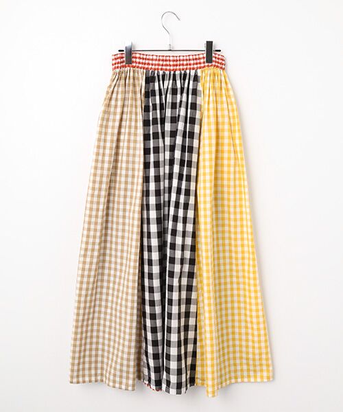 Harriss / ハリス ロング・マキシ丈スカート | クレイジーチェックフレアースカート | 詳細3