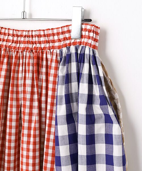 Harriss / ハリス ロング・マキシ丈スカート | クレイジーチェックフレアースカート | 詳細4
