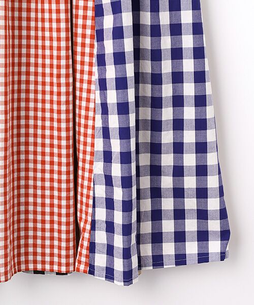 Harriss / ハリス ロング・マキシ丈スカート | クレイジーチェックフレアースカート | 詳細5