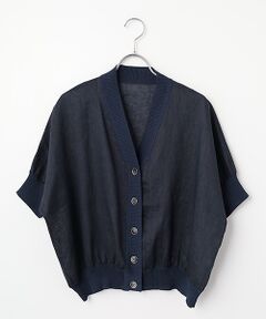 Harriss / ハリス カーディガン・ボレロ | リネンシャツカーディガン