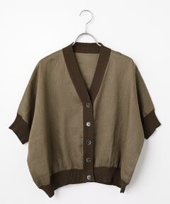 Harriss / ハリス カーディガン・ボレロ | リネンシャツカーディガン
