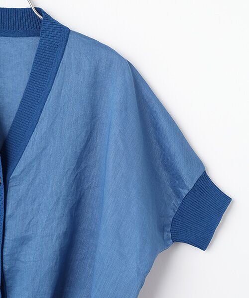 Harriss / ハリス カーディガン・ボレロ | リネンシャツカーディガン | 詳細4