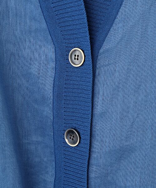 Harriss / ハリス カーディガン・ボレロ | リネンシャツカーディガン | 詳細6