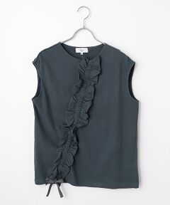 Harriss / ハリス カットソー | ドローストリングギャザープルオーバー