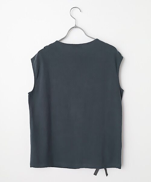 Harriss / ハリス カットソー | ドローストリングギャザープルオーバー | 詳細3