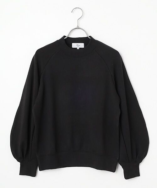 Harriss / ハリス スウェット | コクーンスリーブプルオーバー（ブラック）