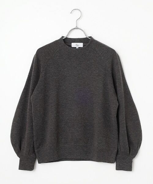 Harriss / ハリス スウェット | コクーンスリーブプルオーバー（チャコールグレー）