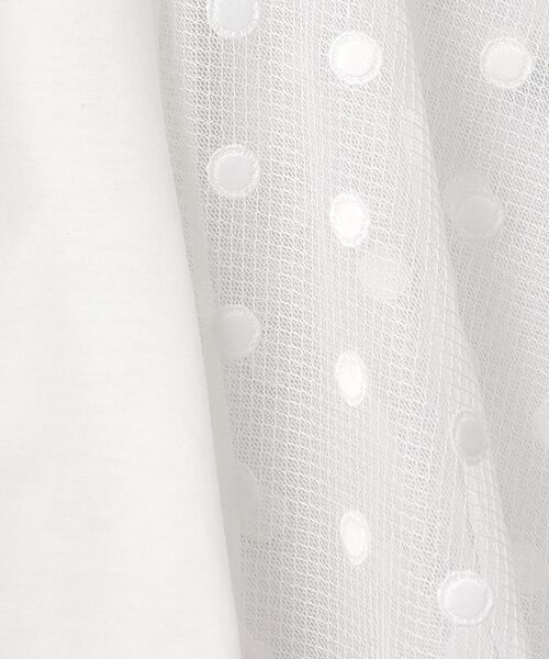 Harriss / ハリス カットソー | 異素材コンビカットソープルオーバー | 詳細1