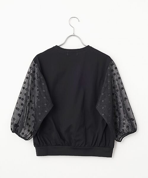 Harriss / ハリス カットソー | 異素材コンビカットソープルオーバー | 詳細2