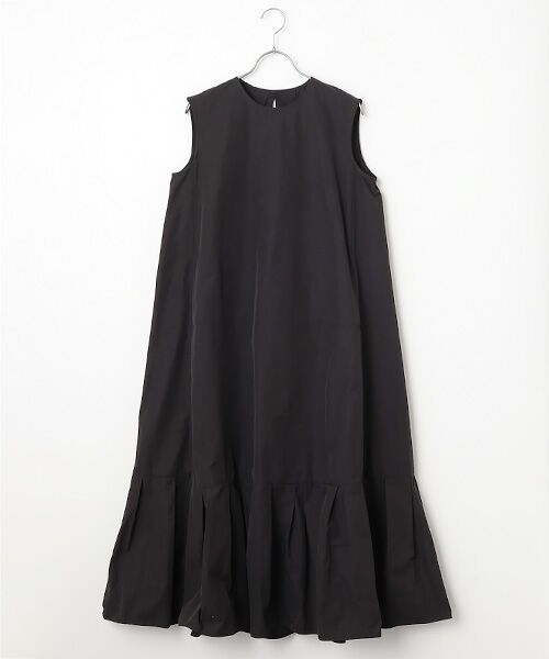 Harriss / ハリス ロング・マキシ丈ワンピース | ノースリーブロングワンピース（ブラック）