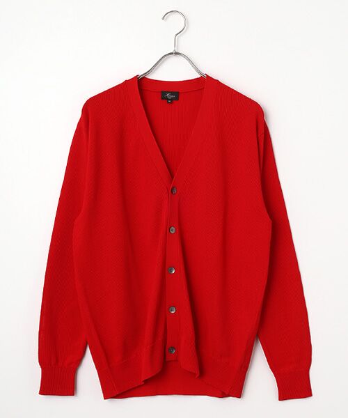 Harriss / ハリス カーディガン・ボレロ | Vカーディガン（RED）