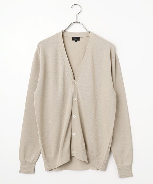 Harriss / ハリス カーディガン・ボレロ | Vカーディガン（BEIGE）