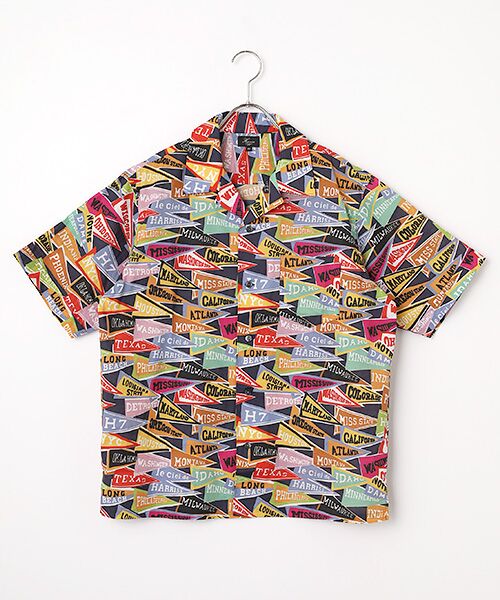 Harriss / ハリス シャツ・ブラウス | オープンカラーシャツコンフォートフィット（NAVY）