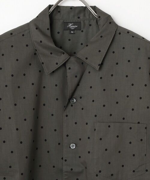 Harriss / ハリス シャツ・ブラウス | オープンカラーシャツ半袖コンフォートフィット | 詳細6