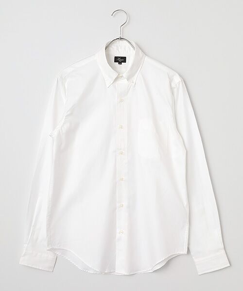 Harriss / ハリス シャツ・ブラウス | P/O風B.Dシャツ（WHITE）