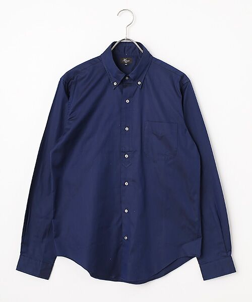 Harriss / ハリス シャツ・ブラウス | P/O風B.Dシャツ（NAVY）
