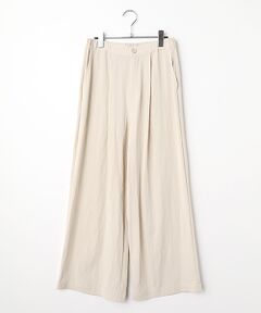 Harriss / ハリス その他パンツ | フロントタックセミワイドパンツ