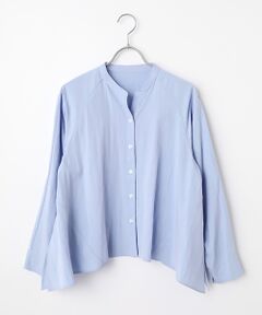 Harriss / ハリス シャツ・ブラウス | イレギュラーヘムバンドカラーブラウス