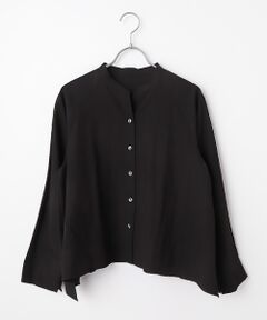 Harriss / ハリス シャツ・ブラウス | イレギュラーヘムバンドカラーブラウス