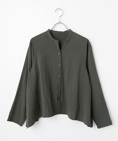 Harriss / ハリス シャツ・ブラウス | イレギュラーヘムバンドカラーブラウス