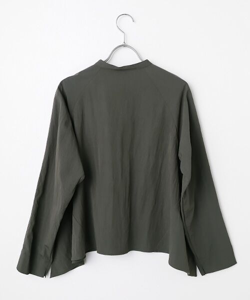 Harriss / ハリス シャツ・ブラウス | イレギュラーヘムバンドカラーブラウス | 詳細4