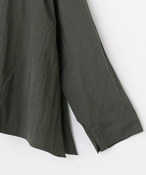 Harriss / ハリス シャツ・ブラウス | イレギュラーヘムバンドカラーブラウス | 詳細6