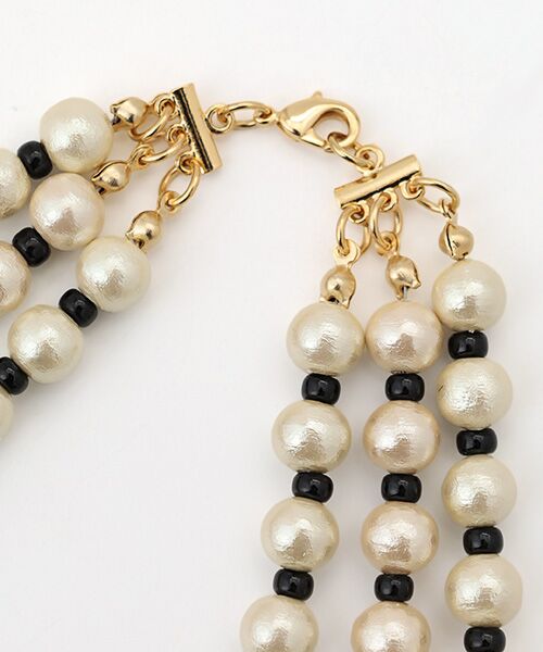 Harriss / ハリス ネックレス・ペンダント・チョーカー | コットンパール3連ネックレス | 詳細1