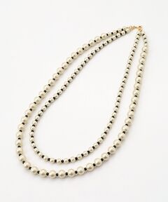 Harriss / ハリス ネックレス・ペンダント・チョーカー | コットンパール2連ネックレス