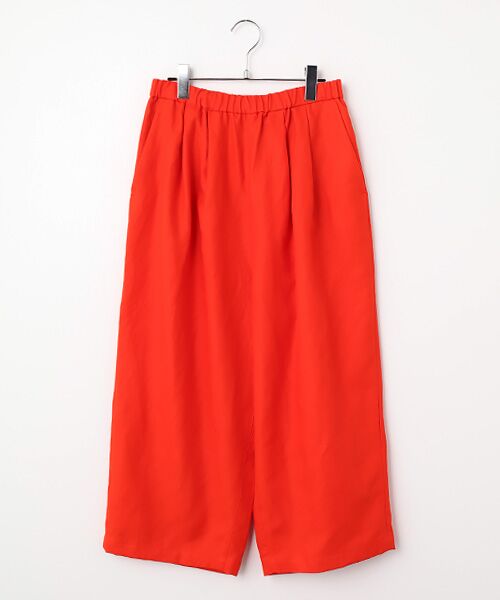 Harriss / ハリス ショート・ハーフ・半端丈パンツ | バルーンシルエットパンツ（ボルドー）