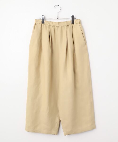 Harriss / ハリス ショート・ハーフ・半端丈パンツ | バルーンシルエットパンツ（カーキベージュ）